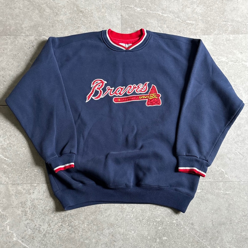 Vintage Starter Atlanta Braves Sweatshirt XL